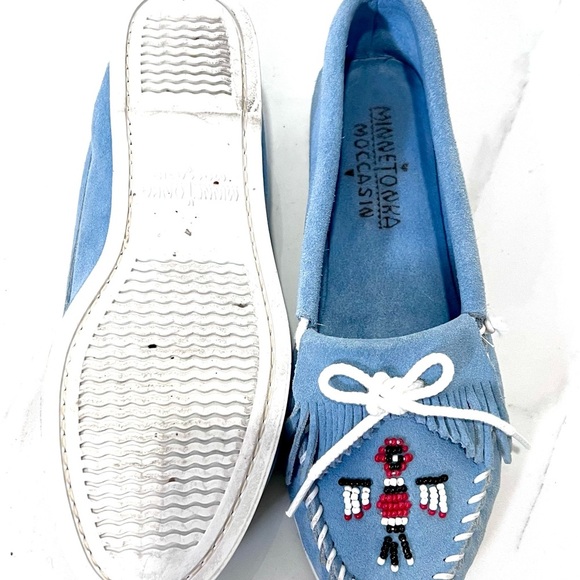 Minnetonka Thunderbird Animikii Moccasins 10 - Picture 9 of 9